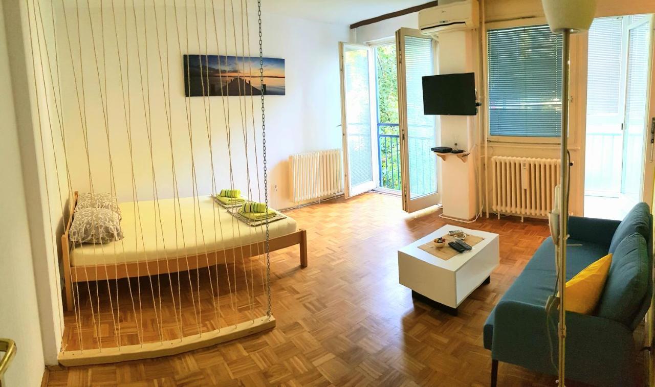 Apartman Blok Appartement Belgrado Buitenkant foto